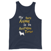 Australian Terrier Tank Top -  Spirit Animal Unisex