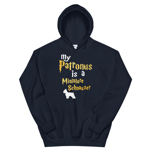 Miniature Schnauzer Hoodie -  Patronus Unisex Hoodie