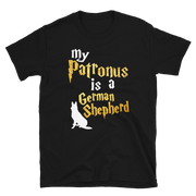 German Shepherd T shirt -  Patronus Unisex T-shirt