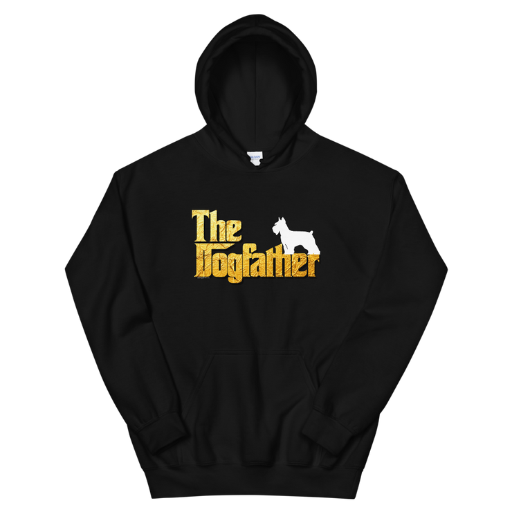 Miniature Schnauzer Dogfather Unisex Hoodie