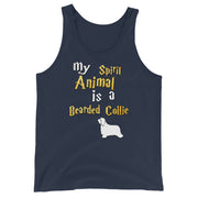Bearded Collie Tank Top -  Spirit Animal Unisex