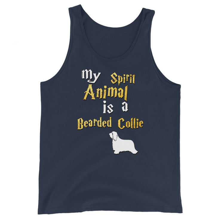 Bearded Collie Tank Top -  Spirit Animal Unisex