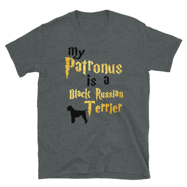 Black Russian Terrier T Shirt - Patronus T-shirt
