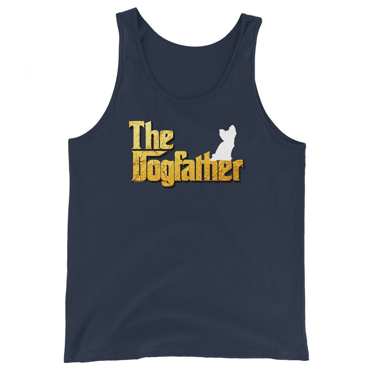 Papillon Tank Top - Dogfather Tank Top Unisex