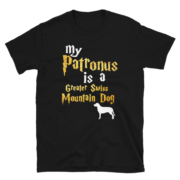 Greater Swiss Mountain Dog T shirt -  Patronus Unisex T-shirt