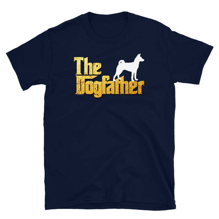 Basenji Dogfather Unisex T Shirt