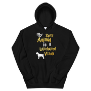 Wirehaired Vizsla Hoodie -  Spirit Animal Unisex Hoodie