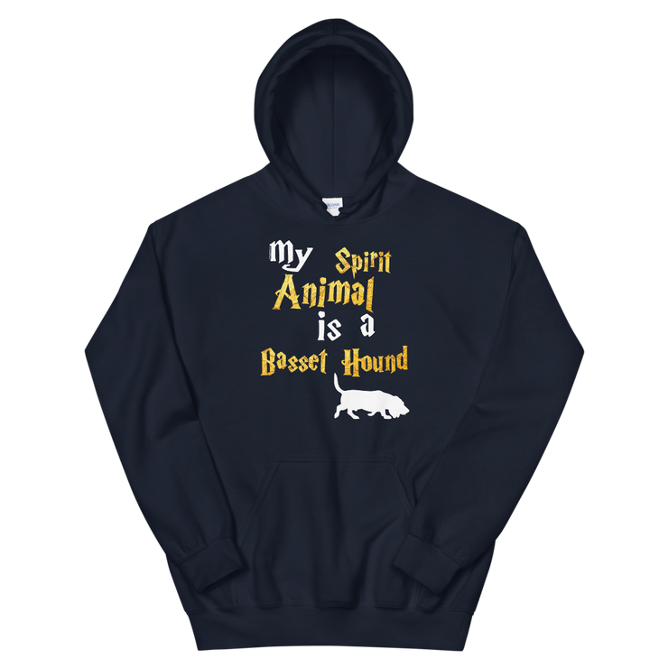 Basset Hound Hoodie -  Spirit Animal Unisex Hoodie