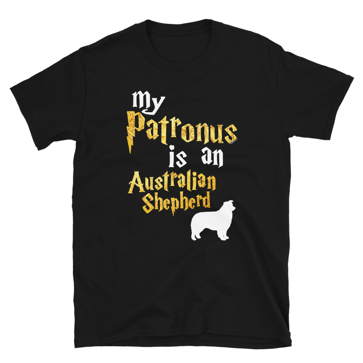Australian Shepherd Dog T shirt -  Patronus Unisex T-shirt