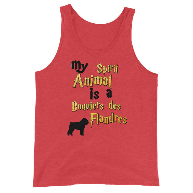 Bouviers des Flandres Tank Top - Spirit Animal Unisex