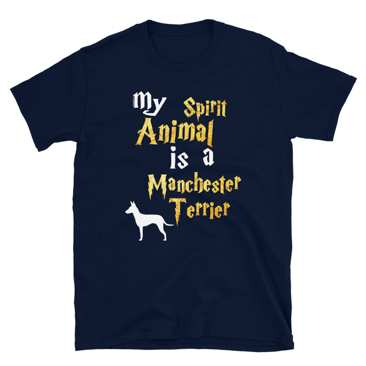 Manchester Terrier T shirt -  Spirit Animal Unisex T-shirt