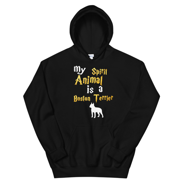 Boston Terrier Hoodie -  Spirit Animal Unisex Hoodie