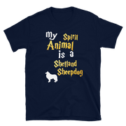 Shetland Sheepdog T shirt -  Spirit Animal Unisex T-shirt