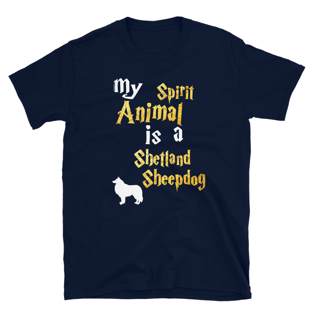 Shetland Sheepdog T shirt -  Spirit Animal Unisex T-shirt