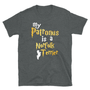 Norfolk Terrier T shirt -  Patronus Unisex T-shirt