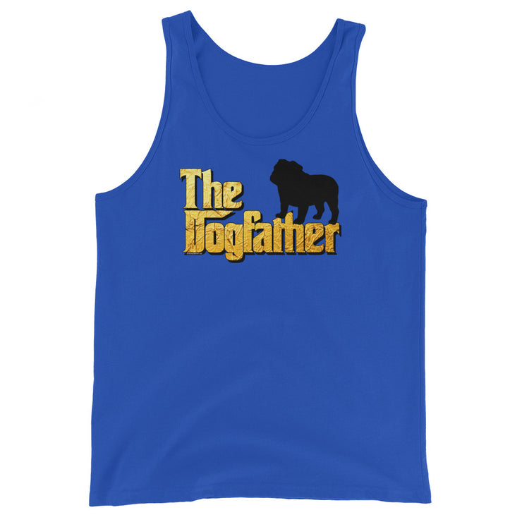 Bulldog Tank Top - Dogfather Tank Top Unisex