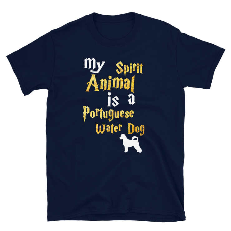 Portuguese Water Dog T shirt -  Spirit Animal Unisex T-shirt