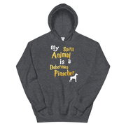 Doberman Pinscher Hoodie -  Spirit Animal Unisex Hoodie
