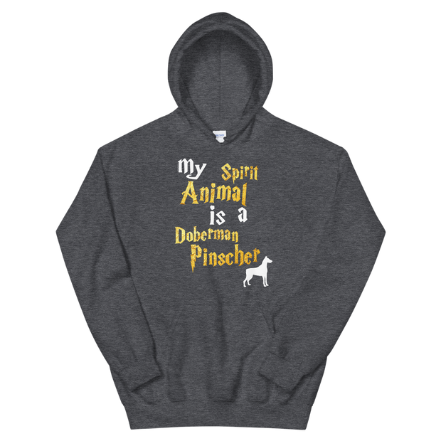 Doberman Pinscher Hoodie -  Spirit Animal Unisex Hoodie