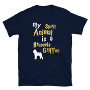 Brussels Griffon T shirt -  Spirit Animal Unisex T-shirt
