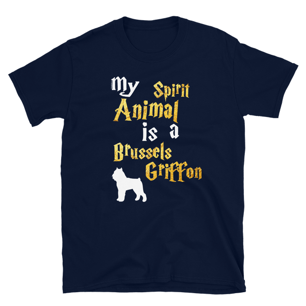 Brussels Griffon T shirt -  Spirit Animal Unisex T-shirt
