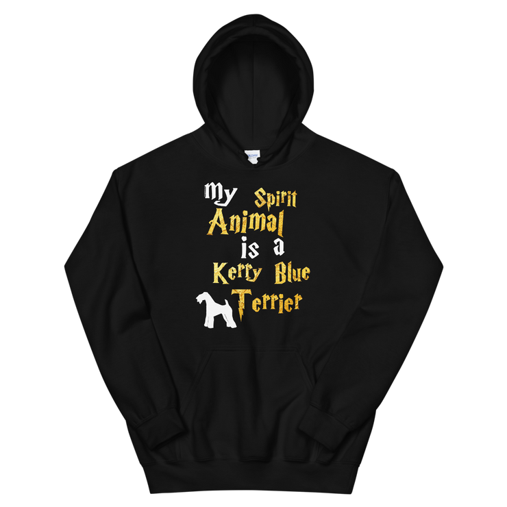 Kerry Blue Terrier Hoodie -  Spirit Animal Unisex Hoodie