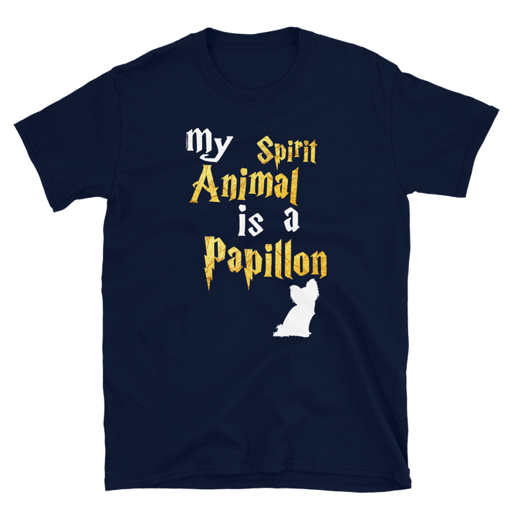 Papillon T shirt -  Spirit Animal Unisex T-shirt