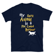 Flat Coated Retriever T shirt -  Spirit Animal Unisex T-shirt
