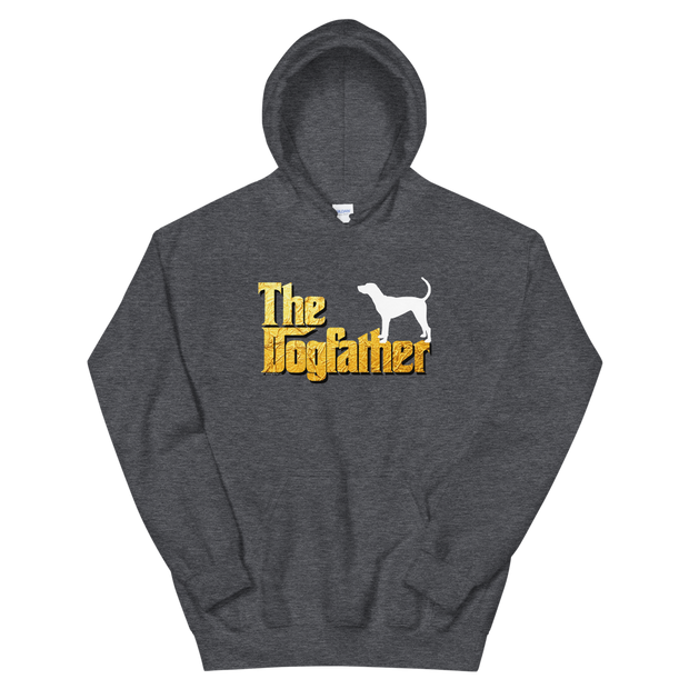 Black and Tan Coonhound Dogfather Unisex Hoodie