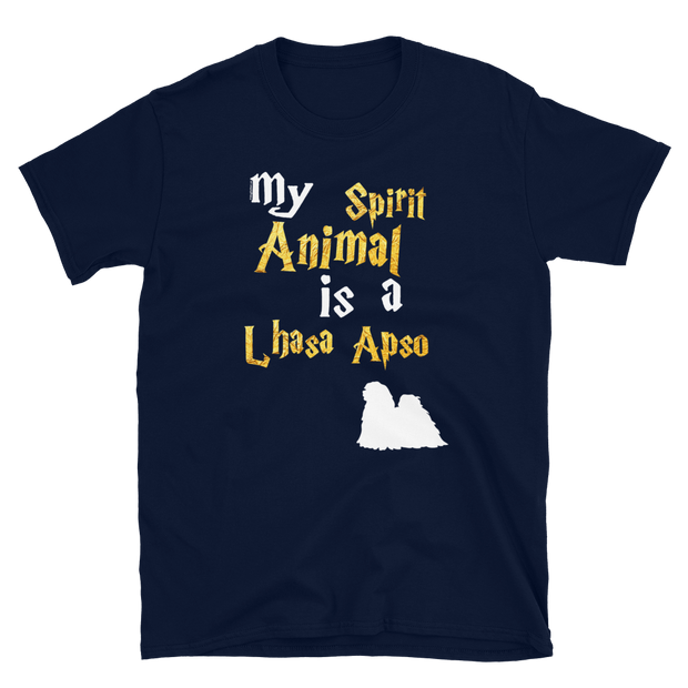 Lhasa Apso T shirt -  Spirit Animal Unisex T-shirt