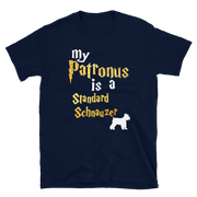 Standard Schnauzer T shirt -  Patronus Unisex T-shirt