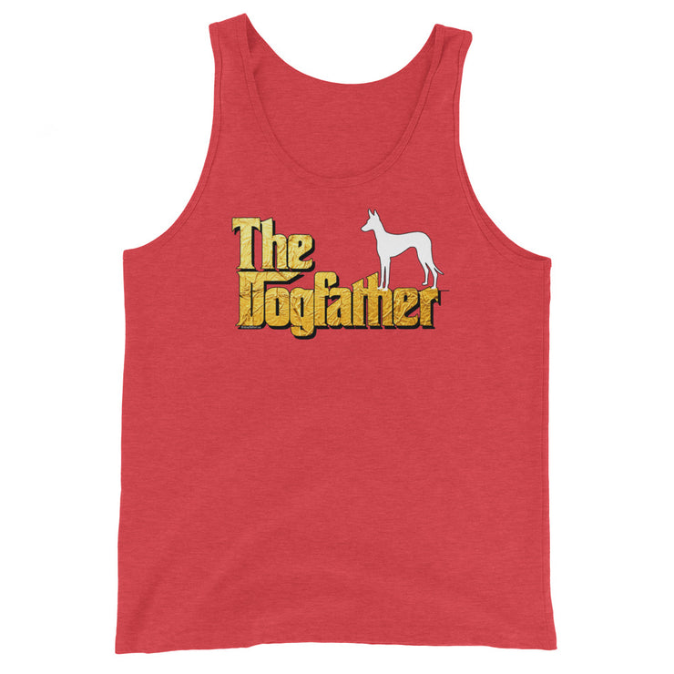 Cirneco dell Etna Tank Top - Dogfather Tank Top Unisex