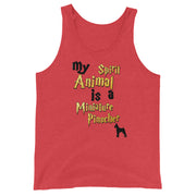 Miniature Pinscher Tank Top - Spirit Animal Unisex