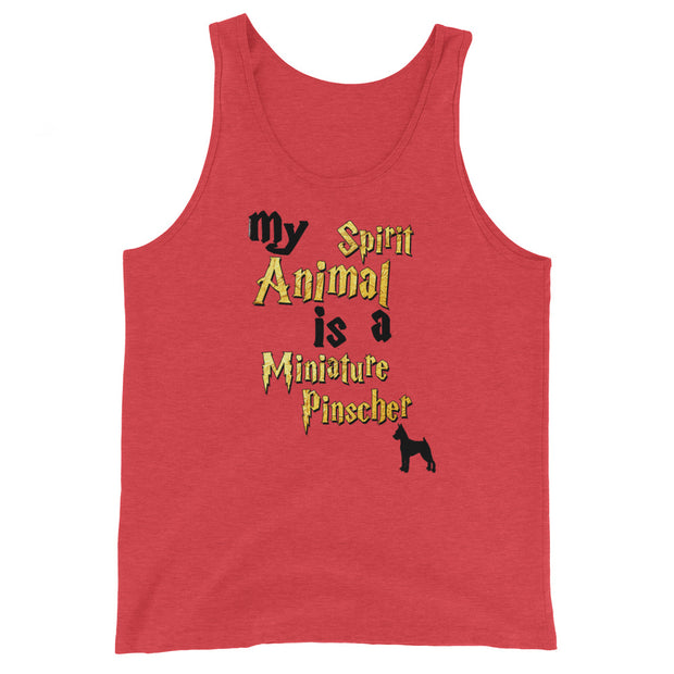 Miniature Pinscher Tank Top - Spirit Animal Unisex