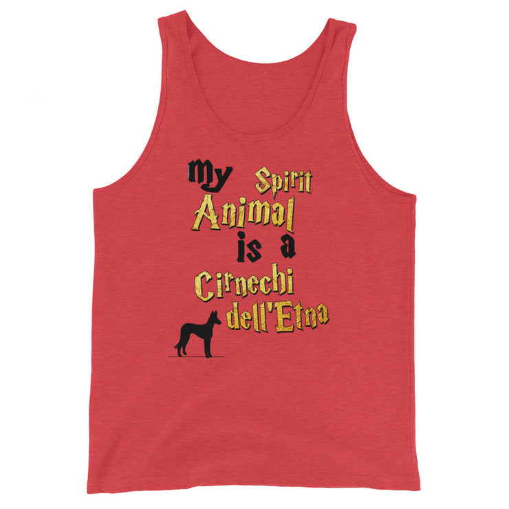 Cirneco dell Etna Tank Top - Spirit Animal Unisex