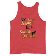 Scottish Deerhound Tank Top - Spirit Animal Unisex