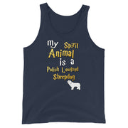 Polish Lowland Sheepdog Tank Top -  Spirit Animal Unisex