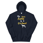 Greyhound Hoodie -  Spirit Animal Unisex Hoodie