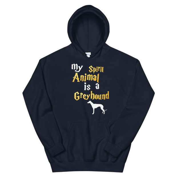 Greyhound Hoodie -  Spirit Animal Unisex Hoodie