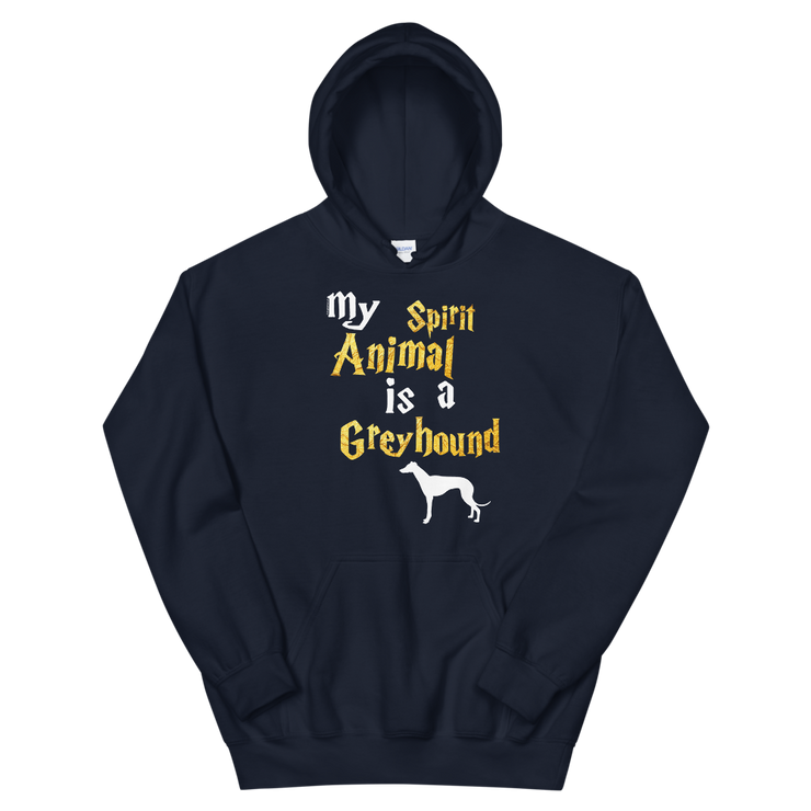 Greyhound Hoodie -  Spirit Animal Unisex Hoodie