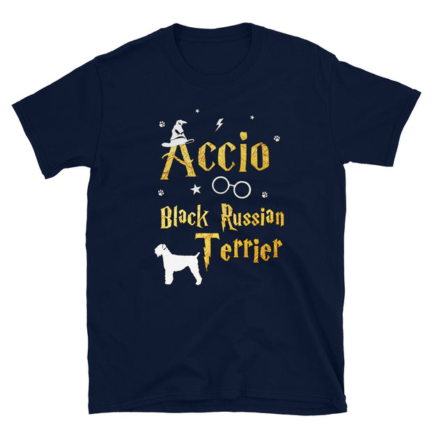 Accio Black Russian Terrier T Shirt