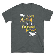Flat Coated Retriever T shirt -  Spirit Animal Unisex T-shirt