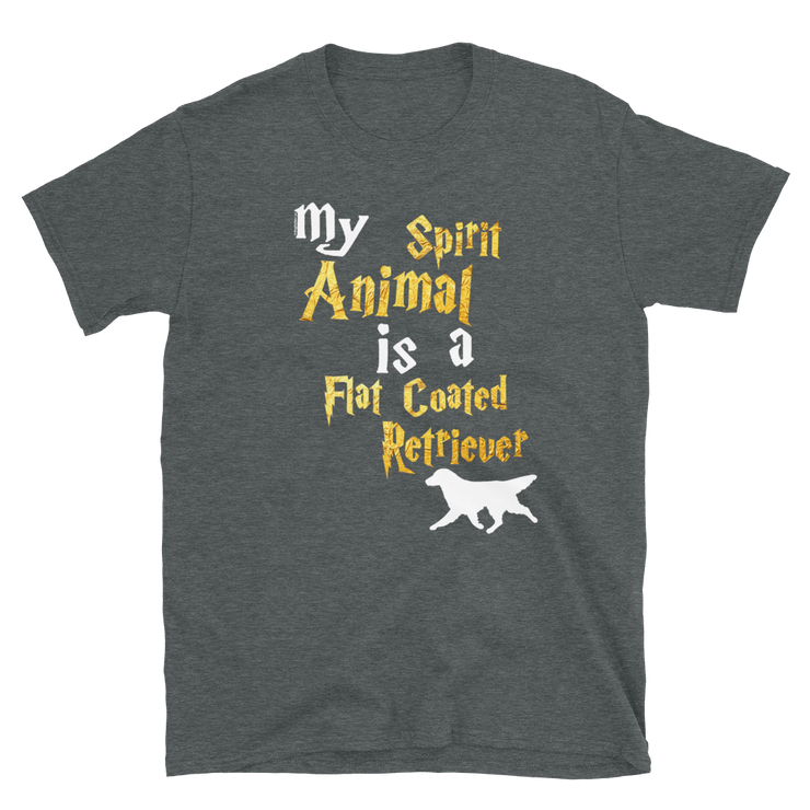 Flat Coated Retriever T shirt -  Spirit Animal Unisex T-shirt