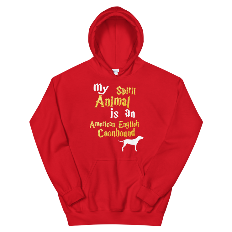 American English Coonhound Hoodie -  Spirit Animal Unisex Hoodie