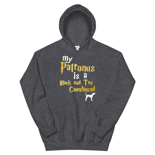 Black and Tan Coonhound Hoodie -  Patronus Unisex Hoodie