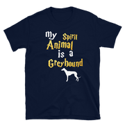 Greyhound T shirt -  Spirit Animal Unisex T-shirt