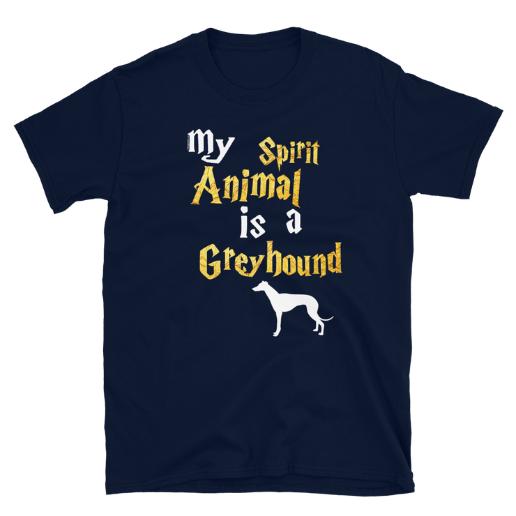 Greyhound T shirt -  Spirit Animal Unisex T-shirt
