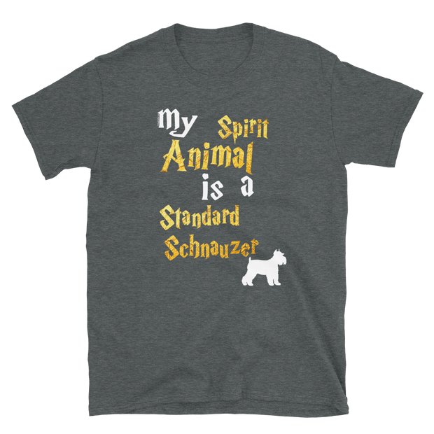 Standard Schnauzer T shirt -  Spirit Animal Unisex T-shirt