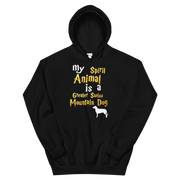 Greater Swiss Mountain Dog Hoodie -  Spirit Animal Unisex Hoodie