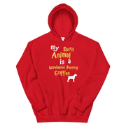 Wirehaired Pointing Griffon Hoodie -  Spirit Animal Unisex Hoodie